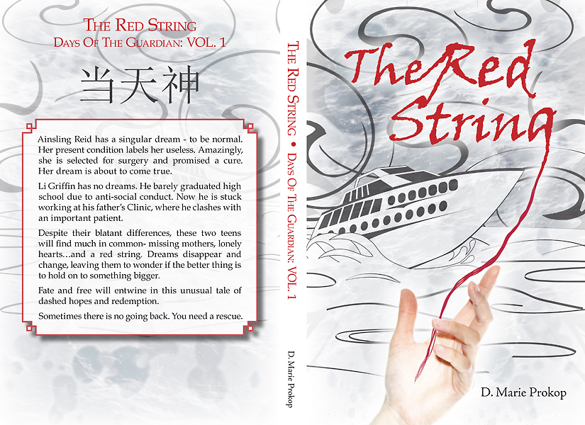 The Red String book cover design